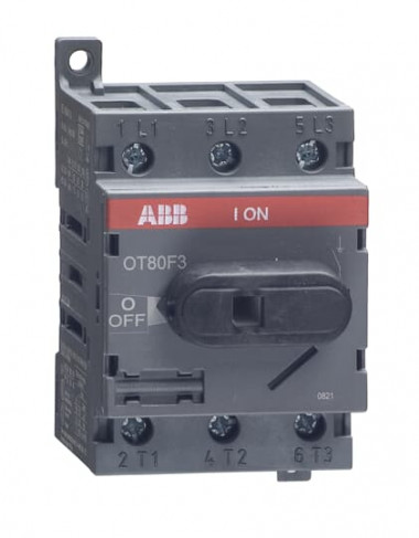 Рубильник ABB OT80F3, 80A, 3-полюсный 1SCA105798R1001 — Multielectrika