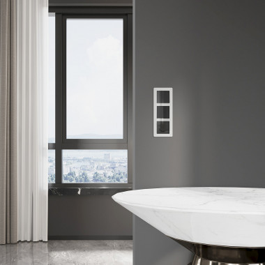 Клавиша для выключателя перекрестного (черный акрил) W1119048 — Multielectrika