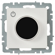 Термостат электронный с индикацией IEK BRITE ТС10-1-БрБ белый &mdash; Multielectrika