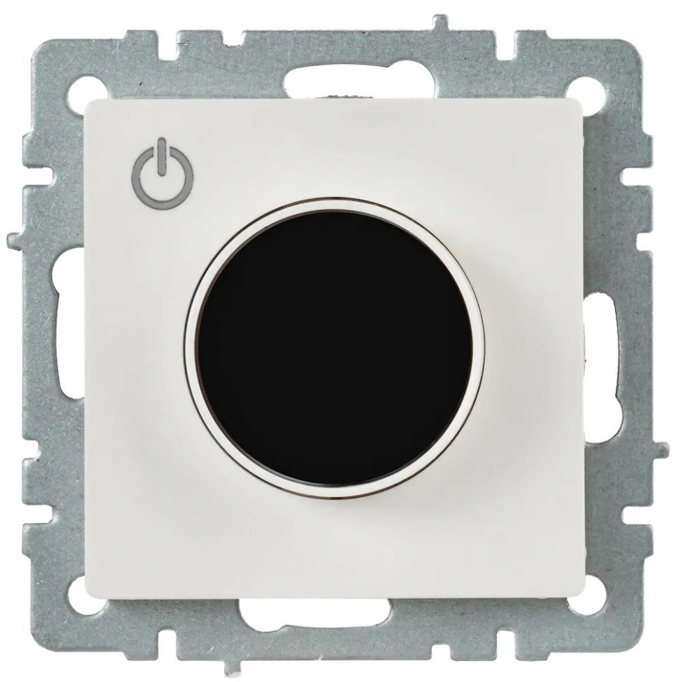 Термостат электронный с индикацией IEK BRITE ТС10-1-БрБ белый фото 1 — Multielectrika