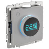 Термостат электронный с индикацией IEK BRITE ТС10-1-БрБ белый фото 6 — Multielectrika