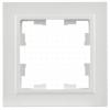 Рамка на 1 пост IEK Brite РУ-1-БрБ белая фото 2 — Multielectrika
