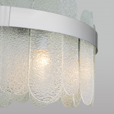 Умная подвесная люстра с фактурным стеклом 333/8 &mdash; Multielectrika