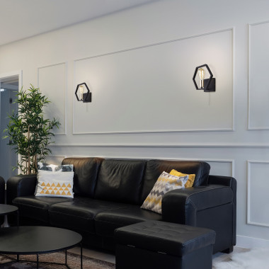 Настенный светильник в стиле лофт 70117/1 черный — Multielectrika