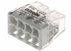 Клемма на 8 проводов Wago 2273-208 0,5-2,5 кв. мм самозажимная без пасты (50 шт.) &mdash; Multielectrika