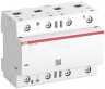 Контактор ABB ESB100-40N-06 модульный (100А АС-1, 4НО), катушка 230В AC/DC