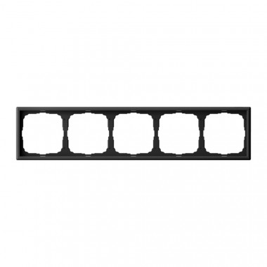 Рамка на 5 постов Systeme Electric ArtGallery универсальная, карбон — Multielectrika