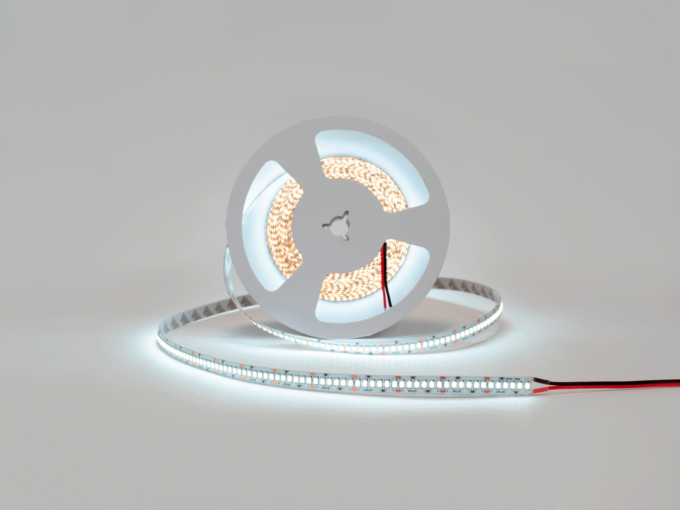 Лента светодиодная 20Вт/м SMD2835, 24В, IP20, Холодный белый, 6000К, 3М, 3 года гарантия фото 1 — Multielectrika