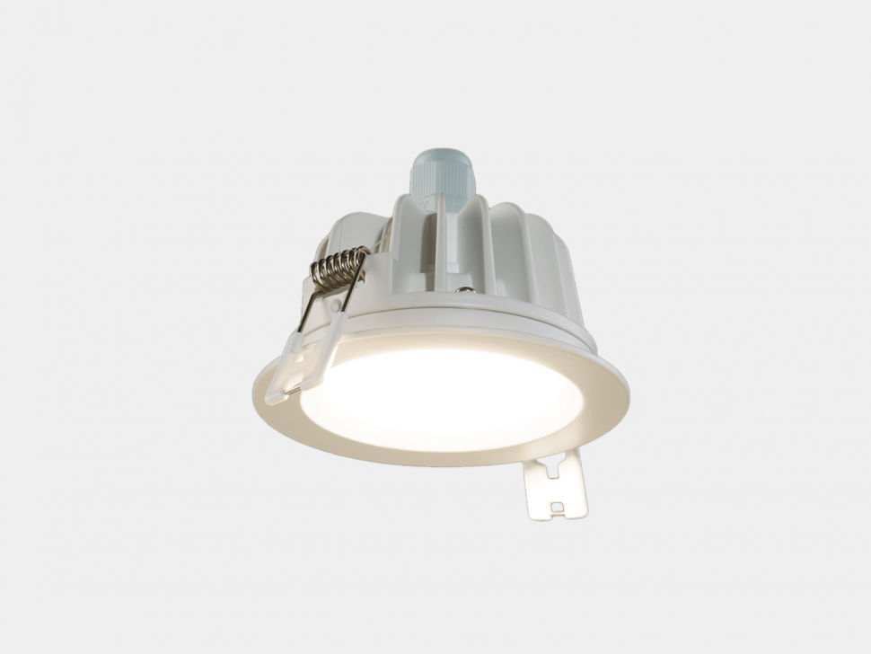 DL-2L-7-WH-NW-65, светильник встраиваемый, 7W, белый, IP65, 4000K фото 1 — Multielectrika