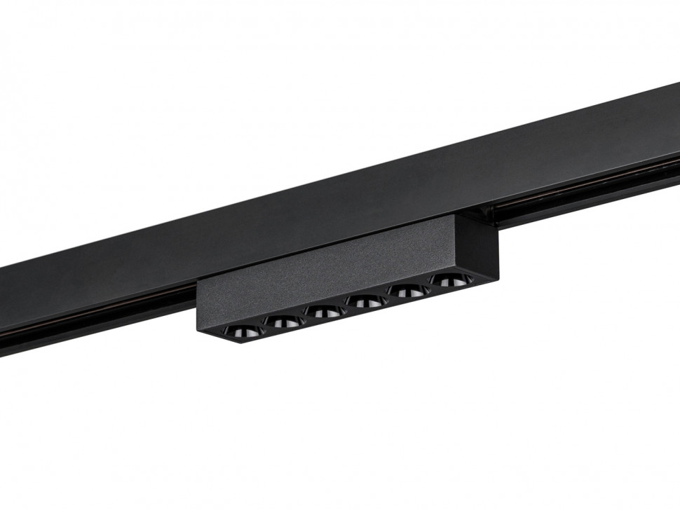 SY-LINK-110-BL-6-NW, светильник линейный дарклайт, черный, 6Вт, 4000К фото 1 — Multielectrika
