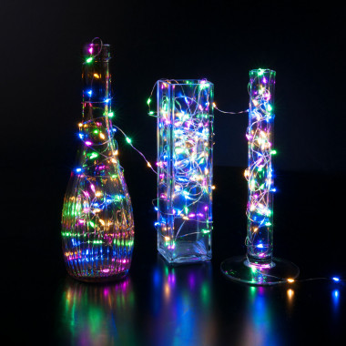 Гирлянда нить &quot;роса&quot; белый 10М IP20 400-009 — Multielectrika