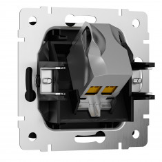 Розетка Ethernet RJ-45 cat. 6A экранированная (черный матовый) W5120108 &mdash; Multielectrika