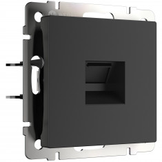 Розетка Ethernet RJ-45 cat. 6A экранированная (черный матовый) W5120108 &mdash; Multielectrika