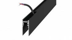 SY-mini-TR-001577-48-2.5, трек накладной магнитный с проводами, 2,5м, 48В &mdash; Multielectrika