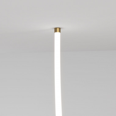 Заглушка для круглого гибкого неона Full light латунь FL 28/20 латунь — Multielectrika