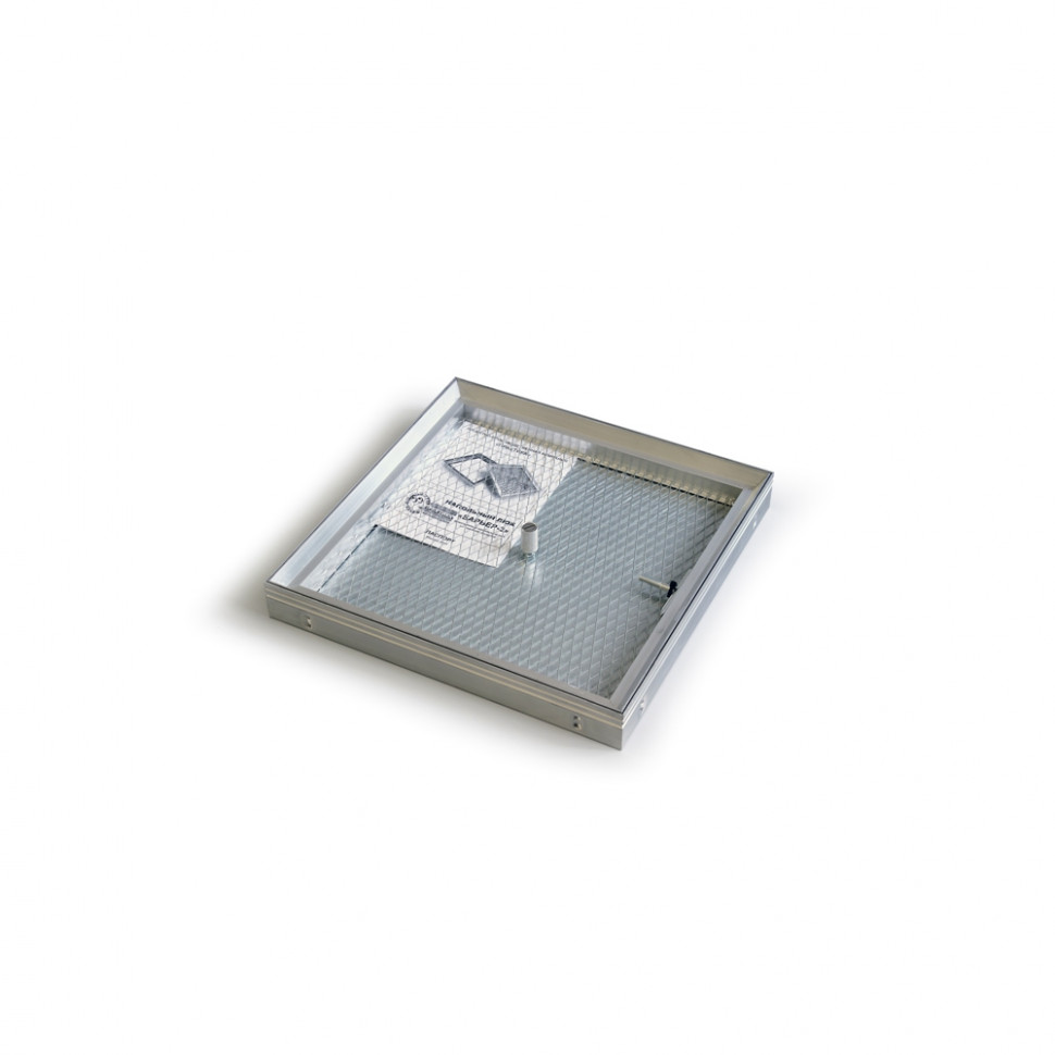 Напольный люк ПРАКТИКА Барьер 2 со съемной крышкой  40-40 фото 1 — Multielectrika