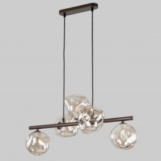 Подвесной светильник со стеклянными плафонами 11026 Lava Brown &mdash; Multielectrika