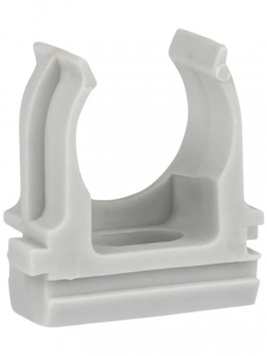 Крепеж-клипса Multielectrika для крепления гофры D16, серые 100шт/уп. &mdash; Multielectrika