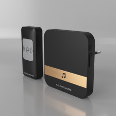 Звонок беспроводной WL 52M IP44 Черный DBQ24M &mdash; Multielectrika