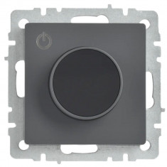 Термостат электронный с индикацией IEK BRITE ТС10-1-БрГ графит &mdash; Multielectrika