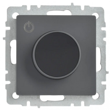 Термостат электронный с индикацией IEK BRITE ТС10-1-БрГ графит — Multielectrika