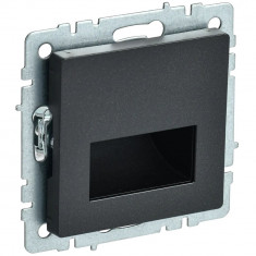 Подсветка светодиодная встраиваемая IEK Brite ПЛ20-БрЧ черная &mdash; Multielectrika