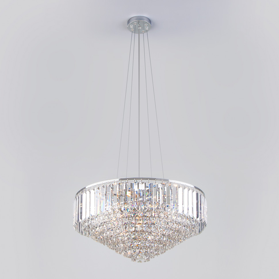 Умный подвесной светильник 10121/9 хром фото 1 — Multielectrika