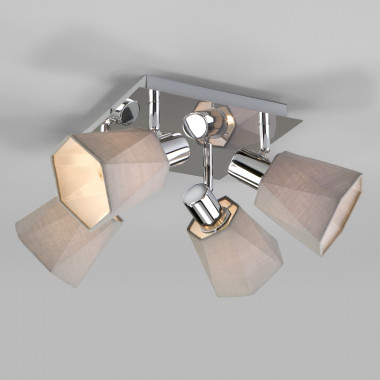 Потолочный светильник 20087/4 хром / серый — Multielectrika