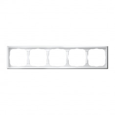 Рамка на 5 постов Systeme Electric ArtGallery универсальная, лотос &mdash; Multielectrika