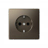 Розетка силовая Systeme Electric ArtGallery 16А, мокко