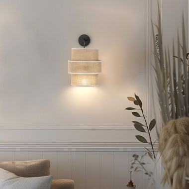 Настенный светильник с тканевым абажуром 5400 Calisto — Multielectrika