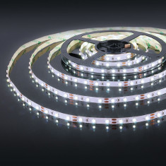 Светодиодная лента 24 В 9,6 Вт/м 120 Led/м 2835 IP65, холодный белый 6500K, 5 м Лента светодиодная 24V 9,6W 120Led 2835 IP65 холодный белый, 5м &mdash; Multielectrika