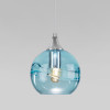 Подвесной светильник 50221/1 голубой фото 1 — Multielectrika