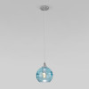 Подвесной светильник 50221/1 голубой фото 2 — Multielectrika