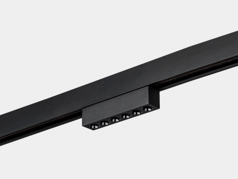 SY-LINK-110-BL-6-WW, светильник линейный дарклайт, черный, 6Вт, 3000К фото 1 — Multielectrika