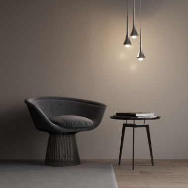 Подвесной светильник Hill чёрный жемчуг 50211 LED — Multielectrika