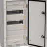Корпус металлический IEK TITAN 5 ЩРн-36 (1х36) 585х310х140мм IP54 серый (одна дверь)
