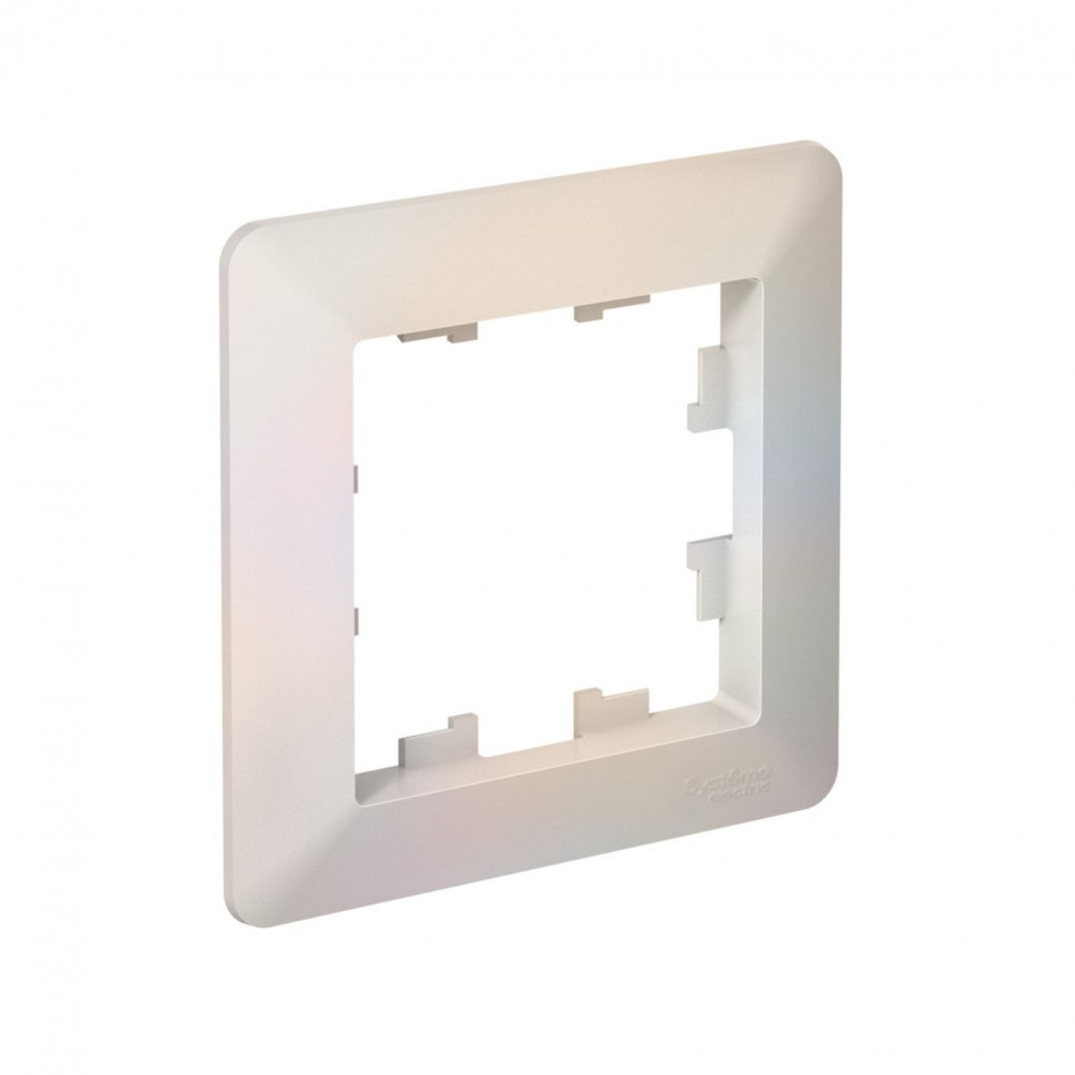 Рамка на 1 пост Systeme Electric AtlasDesign Air жемчуг фото 1 — Multielectrika