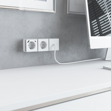 Вывод кабеля Gallant белый W5050201 &mdash; Multielectrika