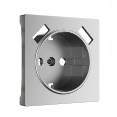 Накладка для розетки USB (серебряный матовый) W1179565 &mdash; Multielectrika