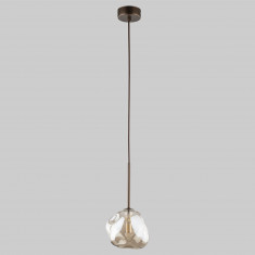 Подвесной светильник со стеклянным плафоном 11025 Lava Brown &mdash; Multielectrika