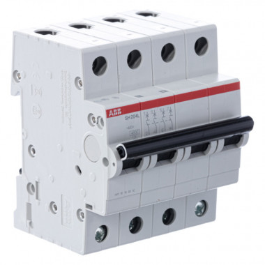 Автоматический выключатель  четырехполюсный ABB SH204L C50 2CDS244001R0504 — Multielectrika