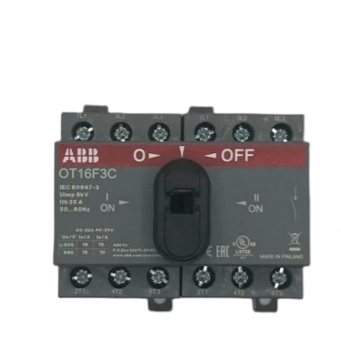 Рубильник реверсивный ABB трехполюсный без рукоятки ОТ16F3C 1SCA104816R1001 — Multielectrika