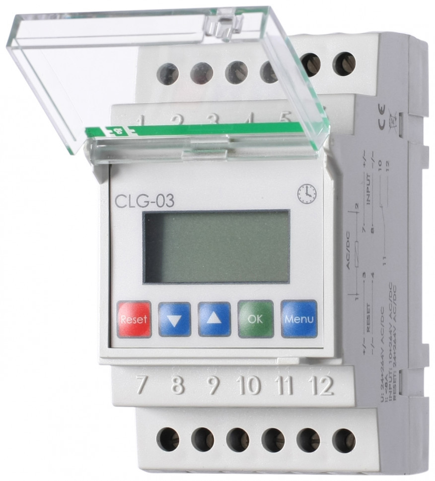 Счётчик времени работы и импульсов CLG-03 фото 1 — Multielectrika