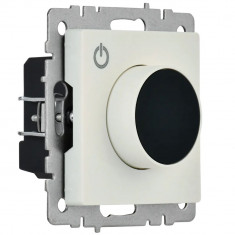 Термостат электронный с индикацией IEK BRITE ТС10-1-БрЖ жемчуг &mdash; Multielectrika