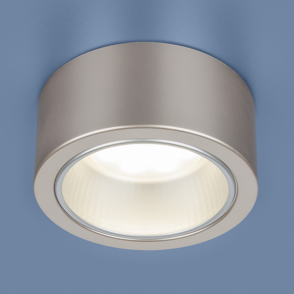 Накладной точечный светильник 1070 GX53 GD шампань фото 1 — Multielectrika