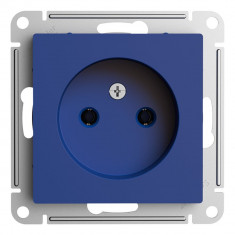 Розетка силовая Systeme Electric AtlasDesign без заземления, 16А, аквамарин &mdash; Multielectrika