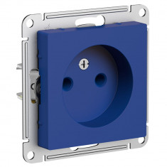 Розетка силовая Systeme Electric AtlasDesign без заземления, 16А, аквамарин &mdash; Multielectrika