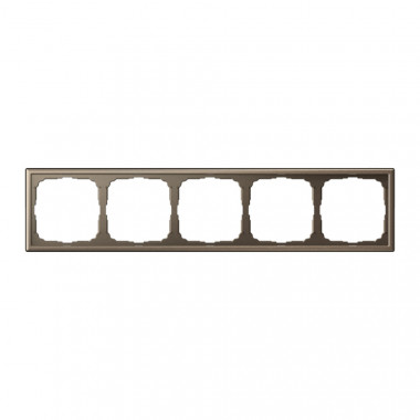Рамка на 5 постов Systeme Electric ArtGallery универсальная, мокко — Multielectrika