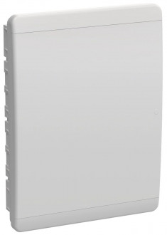 Корпус пластиковый IEK TEKFOR ЩРВ-П-54 IP41 белая дверь &mdash; Multielectrika
